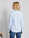     Getailleerde blouse van stretch katoen afbeelding 3
