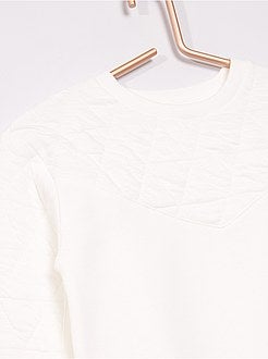 Getextureerde sweater - Kiabi