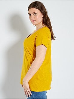 Gevlamd T-shirt 'Ecodesign' - Kiabi