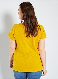 Gevlamd T-shirt 'Ecodesign' - Kiabi