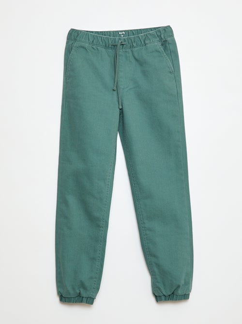 Gevoerde broek in joggingmodel - Kiabi