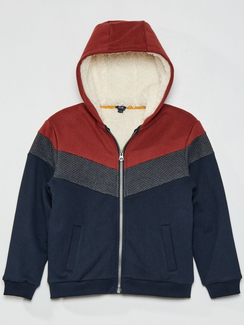 gevoerde hoodie