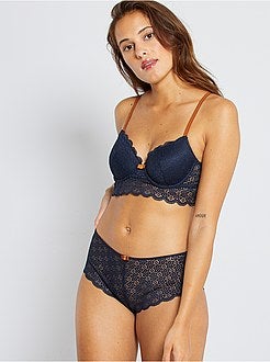 Gevoerde kanten beha - Kiabi