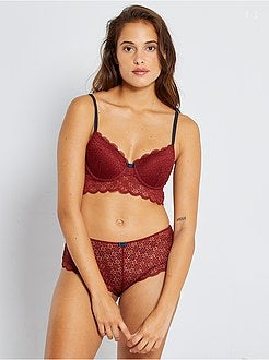 Gevoerde kanten beha - Kiabi