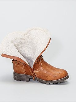 Gevoerde laarzen - Kiabi