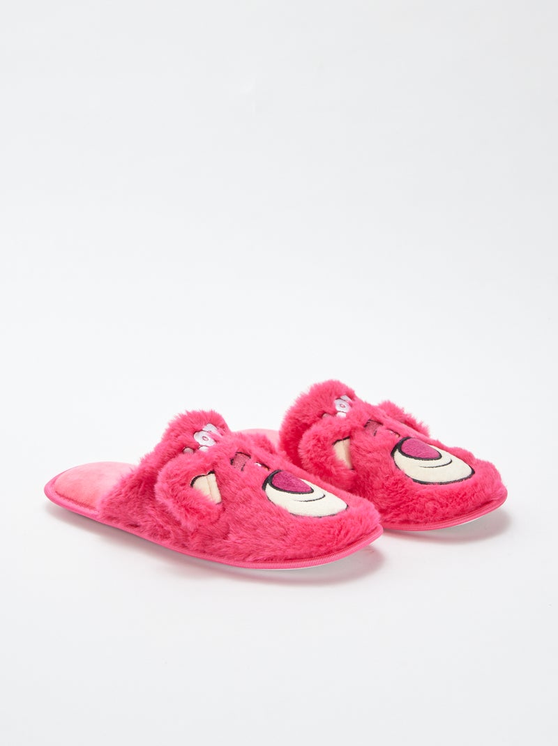 Gevoerde 'Lotso'-sloffen - instappermodel Rose - Kiabi