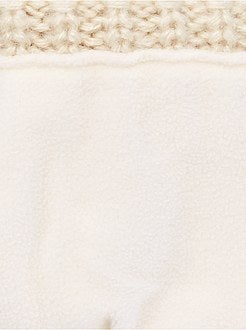 Gevoerde muts met kwastje - Kiabi