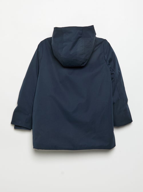 Gevoerde parka met capuchon - Kiabi
