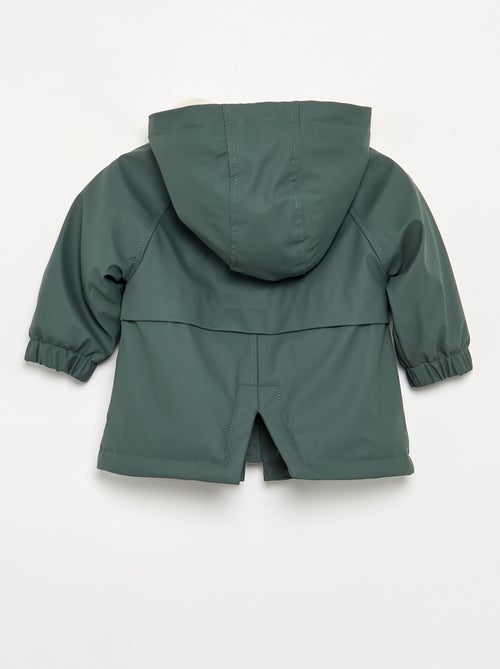 Gevoerde parka met capuchon - Kiabi Gevoerde parka met capuchon - Kiabi
