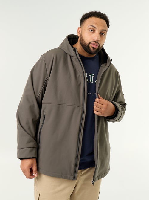 Gevoerde parka met capuchon - Kiabi