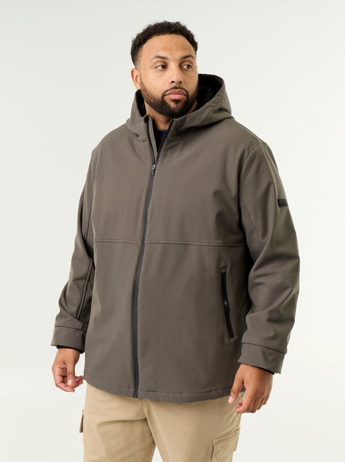 Gevoerde parka met capuchon - Kiabi
