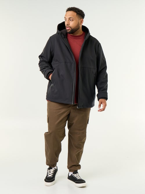 Gevoerde parka met capuchon - Kiabi