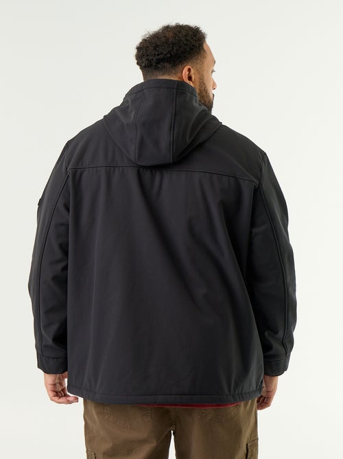 Gevoerde parka met capuchon - Kiabi