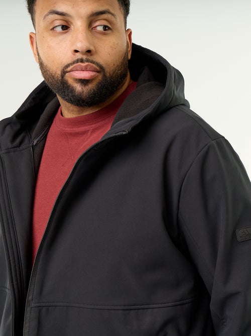 Gevoerde parka met capuchon - Kiabi