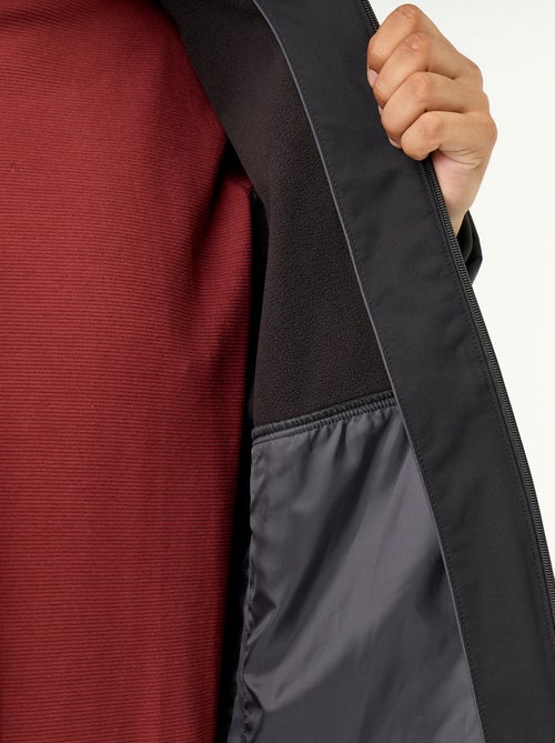 Gevoerde parka met capuchon - Kiabi