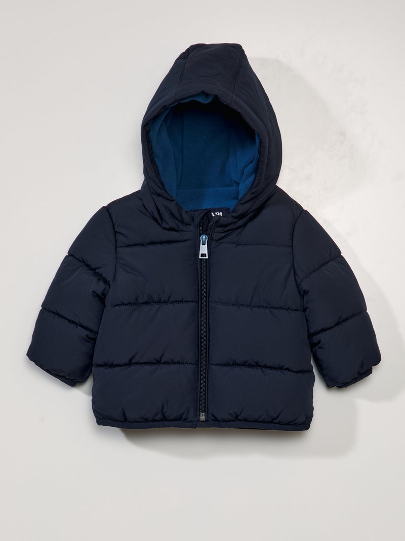 Gewatteerd donsjack BLAUW - Kiabi