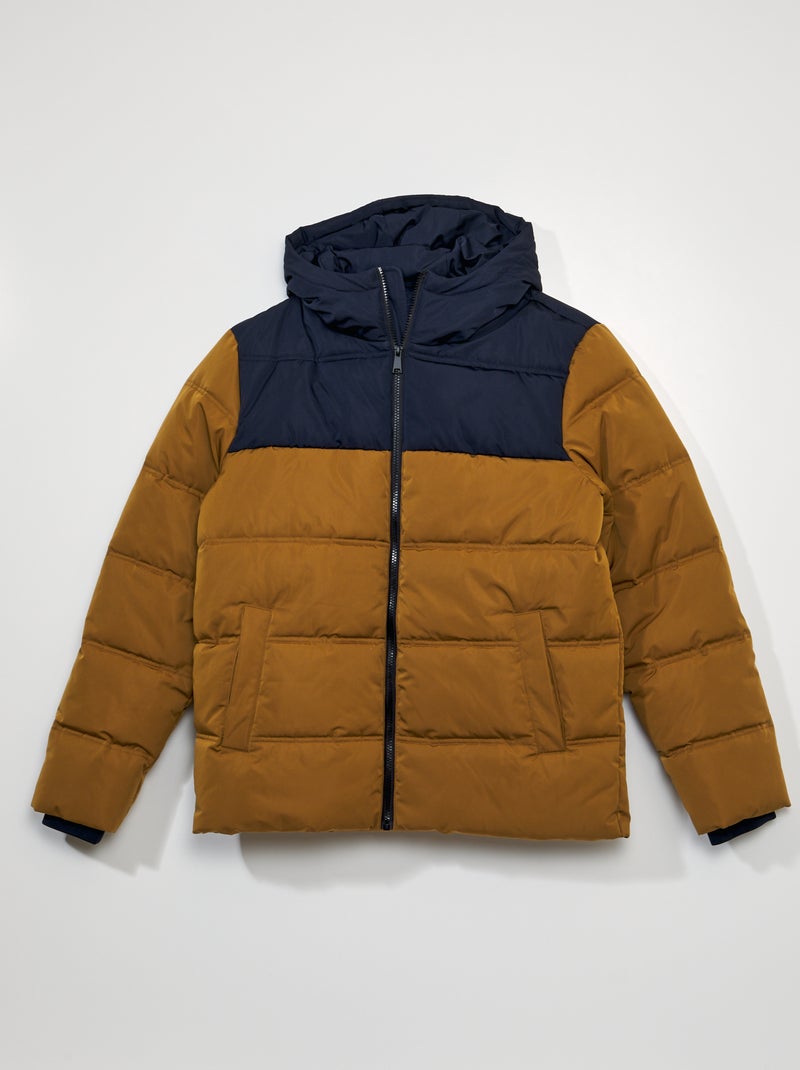 Gewatteerd donsjack BLAUW - Kiabi