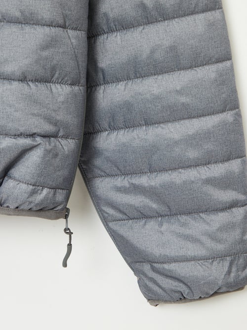 Gewatteerd donsjack met capuchon - Kiabi