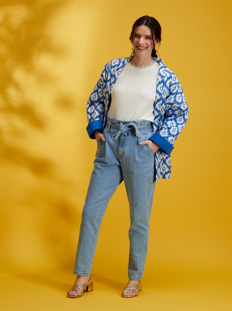 Gewatteerd jasje BLAUW - Kiabi