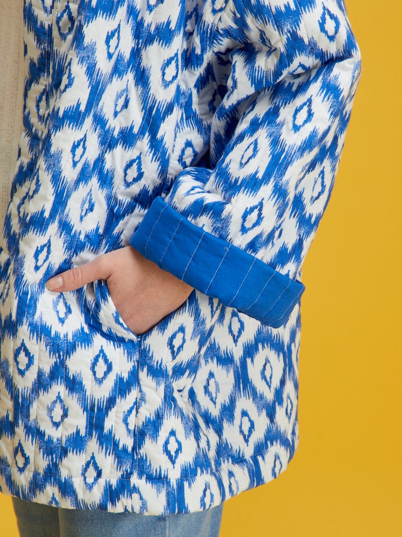 Gewatteerd jasje BLAUW - Kiabi