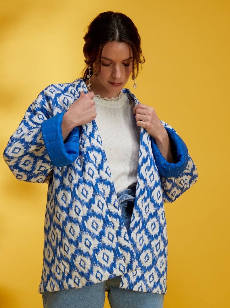 Gewatteerd jasje BLAUW - Kiabi