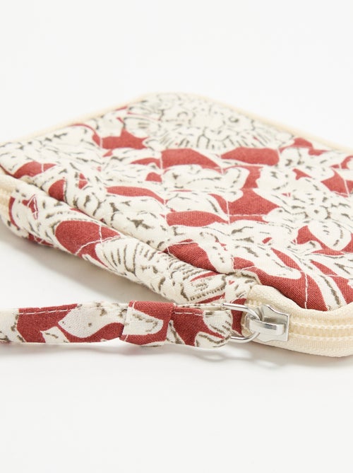 Gewatteerd mini-etui - Kiabi