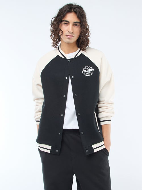 Gewatteerd vest in Amerikaanse stijl - Kiabi