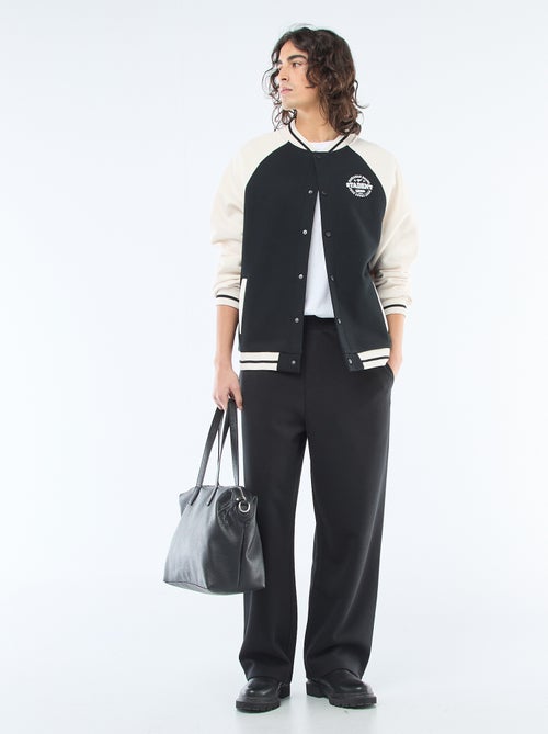 Gewatteerd vest in Amerikaanse stijl - Kiabi