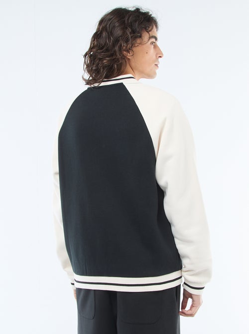 Gewatteerd vest in Amerikaanse stijl - Kiabi