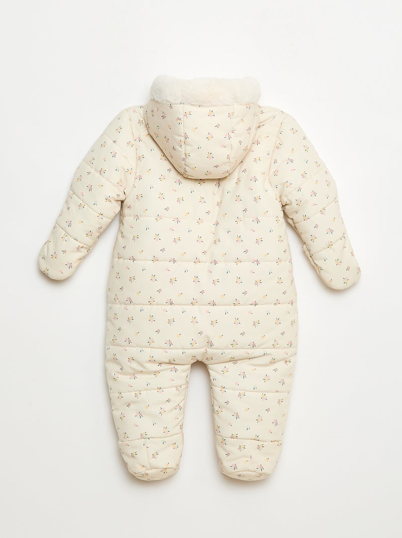 Gewatteerd winterpakje Biege - Kiabi