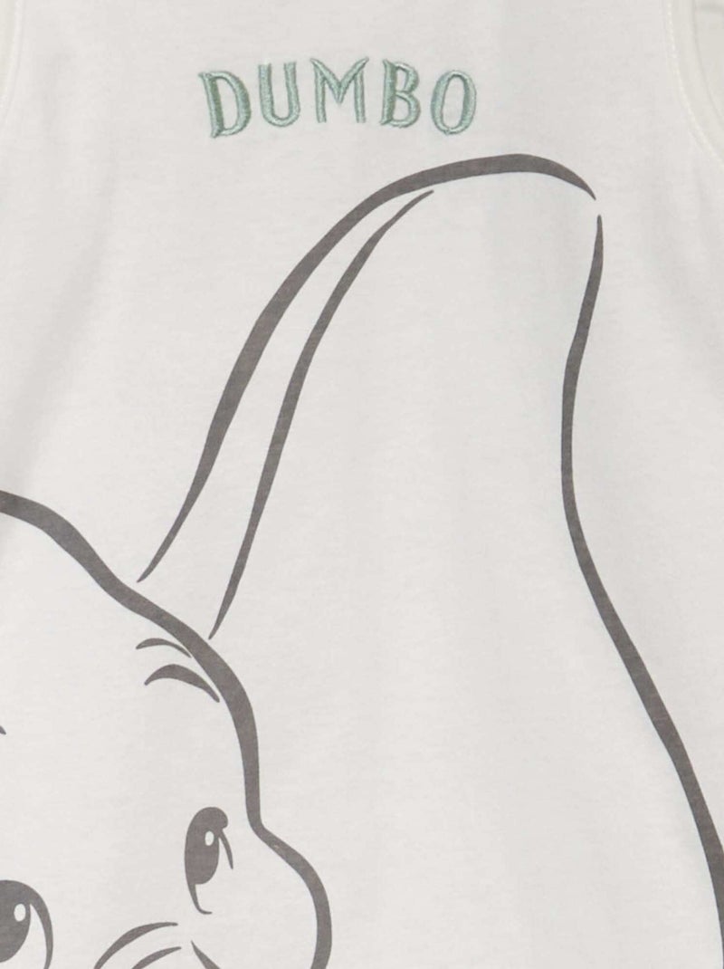 Gewatteerde babyslaapzak met afneembare mouwen, TOG-waarde 2.5 WIT - Kiabi