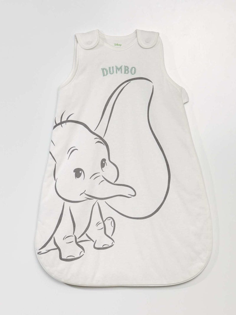 Gewatteerde babyslaapzak met afneembare mouwen, TOG-waarde 2.5 WIT - Kiabi