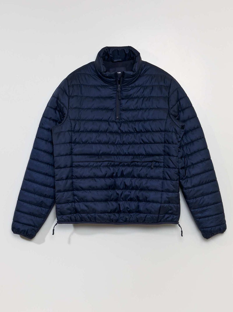 Gewatteerde jas - gemakkelijk aan te trekken collectie BLAUW - Kiabi