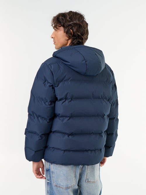 Gewatteerde jas met capuchon - Kiabi