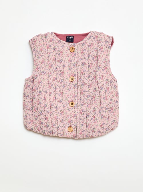 Gewatteerde jas van katoengaas - Kiabi