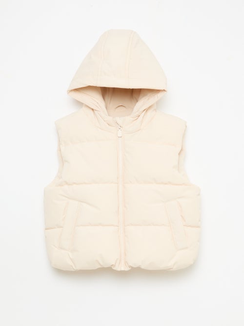 Gewatteerde mouwloze bodywarmer - Kiabi