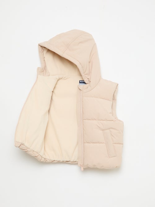 Gewatteerde mouwloze bodywarmer - Kiabi