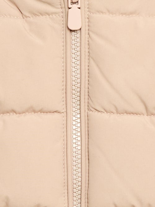 Gewatteerde mouwloze bodywarmer - Kiabi