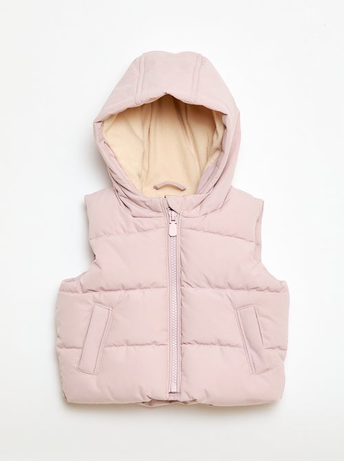 Gewatteerde mouwloze bodywarmer - Kiabi