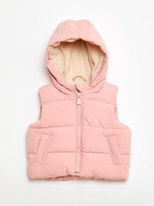 Gewatteerde mouwloze bodywarmer - Kiabi