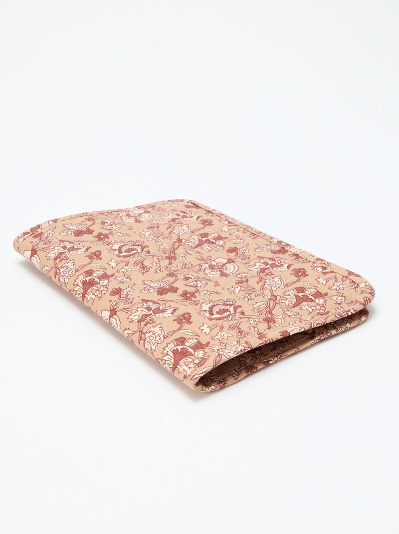 Gewatteerde schriftenbeschermer - Kiabi Home Geel - Kiabi