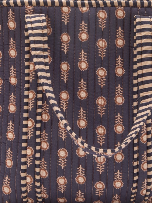 Gewatteerde shopper met bloemenmotief - Kiabi Gewatteerde shopper met bloemenmotief - Kiabi