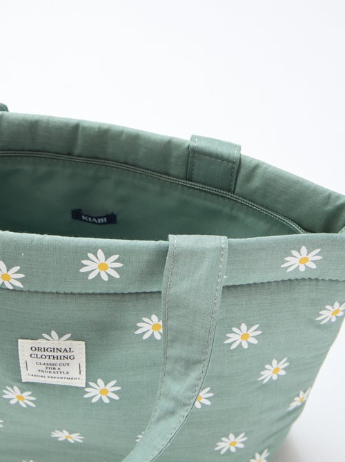 Gewatteerde tas van canvas - Kiabi