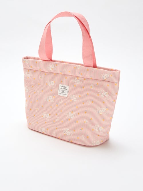 Gewatteerde tas van canvas - Kiabi