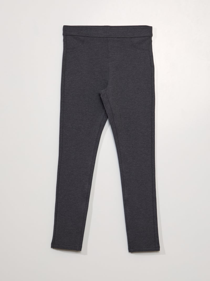 gewone jegging GRIJS - Kiabi