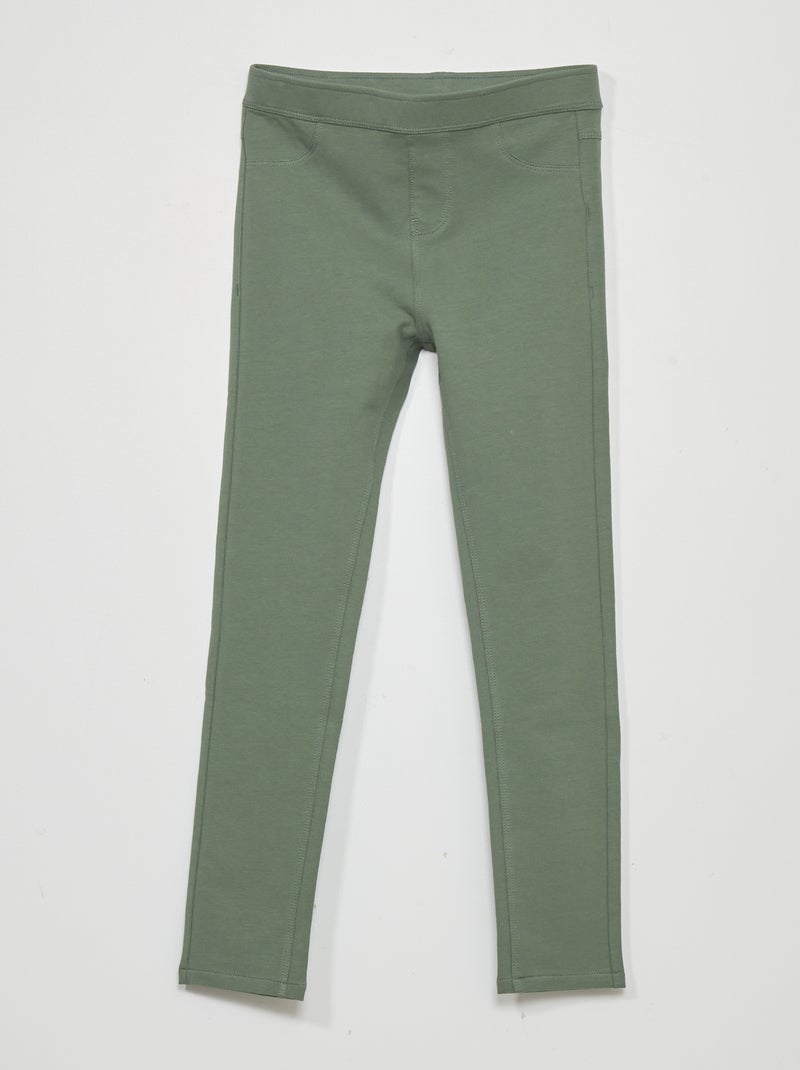 gewone jegging GROEN - Kiabi