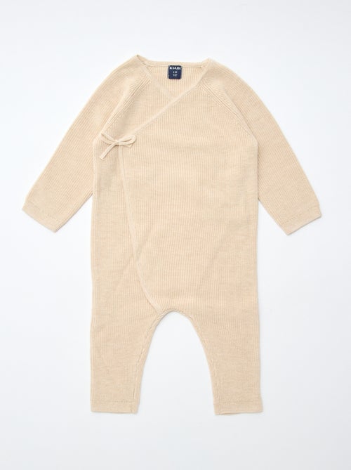 GIFTBOX - Babypakje + sokken + luierdoek + slabbetje - Kiabi