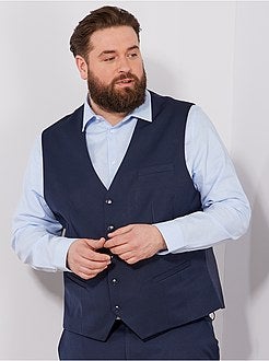 Herenmode grote maten - Gilet - Kiabi