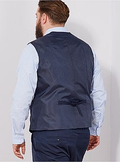Herenmode grote maten - Gilet - Kiabi