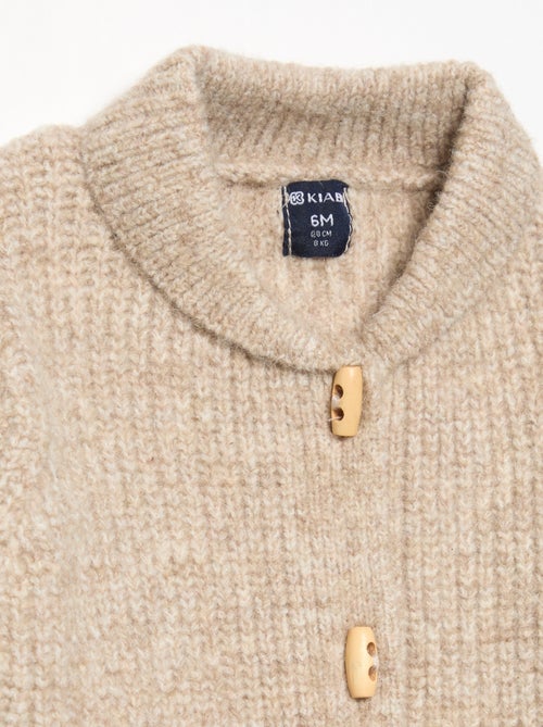 Gilet met sjaalkraag - Kiabi